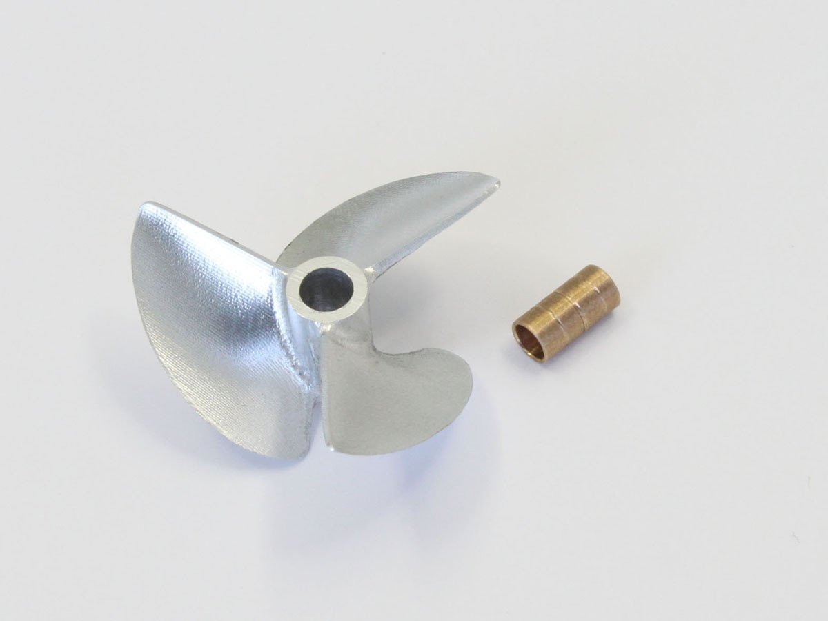 BPMC440-3 Metal Propeller D40×P1.4/3Blade(φ4) BPMC440-3B  - KYOSHO RC